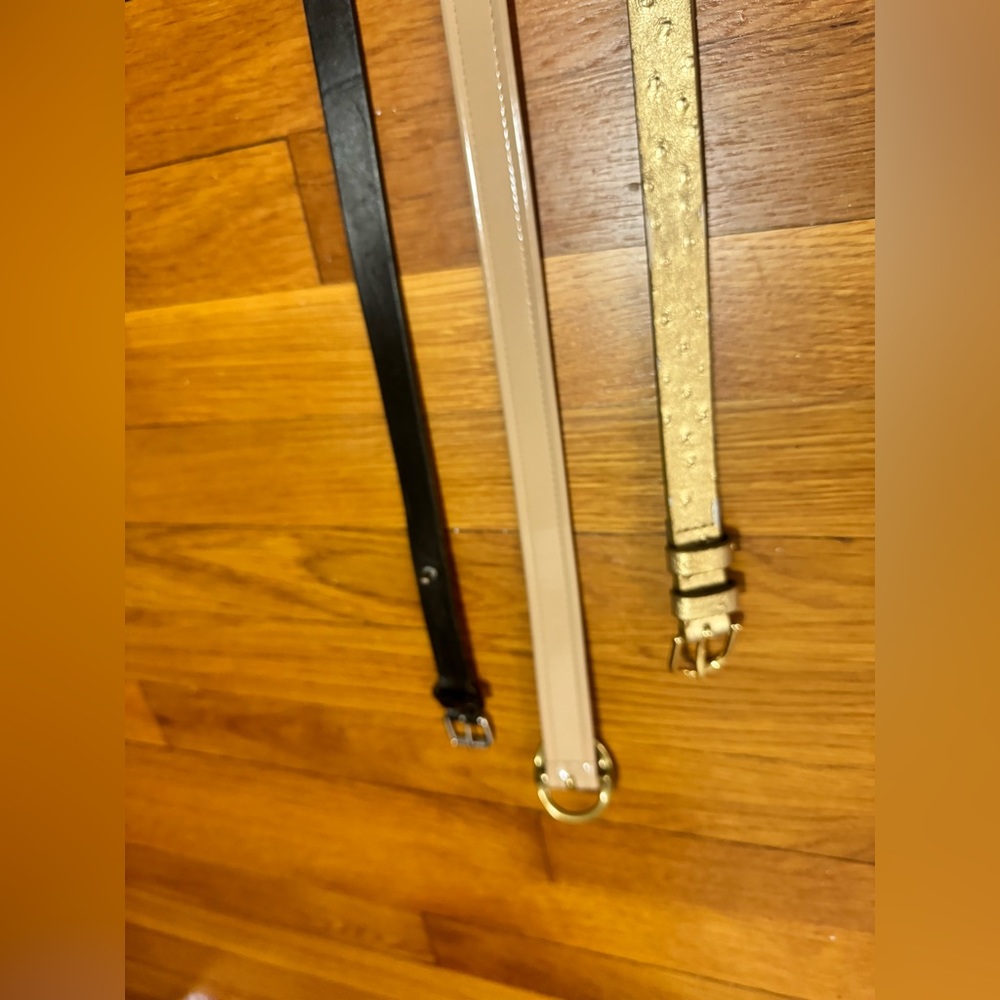 Bundle of 3 belts